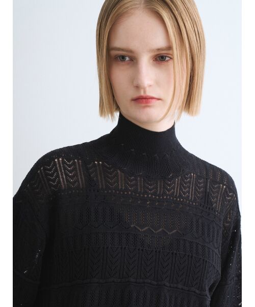 three dots / スリードッツ Tシャツ | Soft cotton rayon race pullover | 詳細8