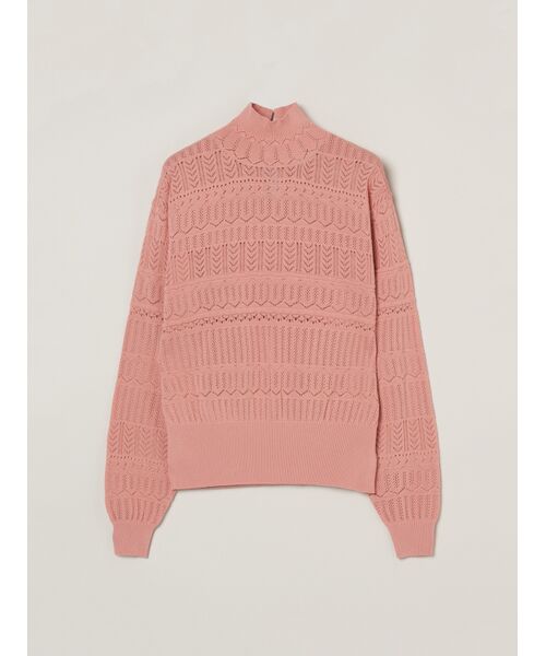 three dots/スリードッツ Soft cotton rayon cardigan pink S three dots/スリードッツ Soft cotton rayon cardigan pink S