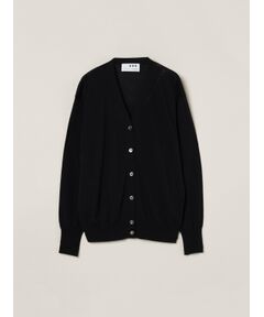 three dots / スリードッツ カーディガン・ボレロ | Soft cotton rayon cardigan