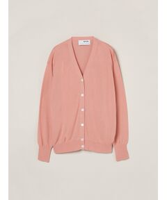 three dots / スリードッツ カーディガン・ボレロ | Soft cotton rayon cardigan