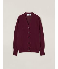 three dots / スリードッツ カーディガン・ボレロ | Soft cotton rayon cardigan