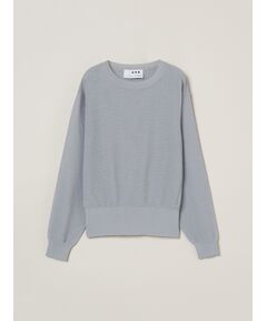 three dots / スリードッツ その他トップス | Shimmer sweater mesh top