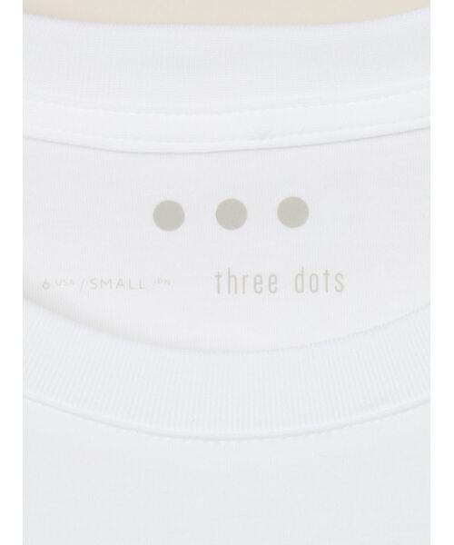 three dots / スリードッツ Tシャツ | Lt suvin short slv tee | 詳細5