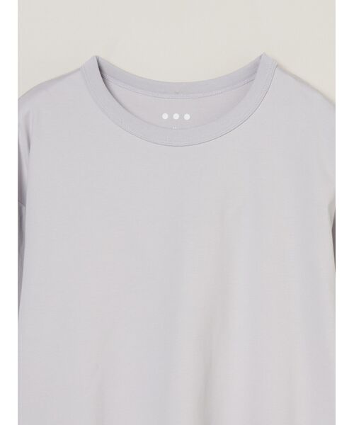 three dots / スリードッツ Tシャツ | Lt suvin long slv tee | 詳細2