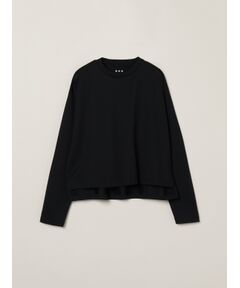 three dots / スリードッツ Tシャツ | Silky cotton light l/s tee