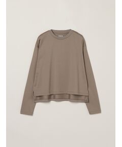 three dots / スリードッツ Tシャツ | Silky cotton light l/s tee
