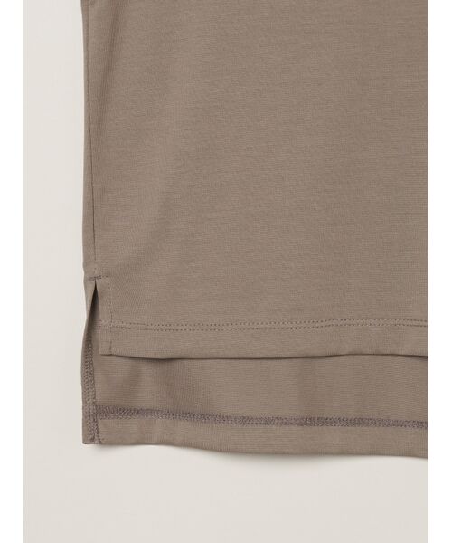 three dots / スリードッツ Tシャツ | Silky cotton light l/s tee | 詳細4