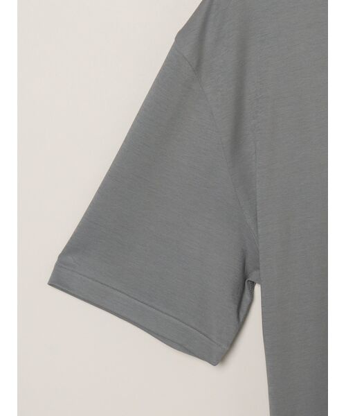 three dots / スリードッツ Tシャツ | Men's nasia interlock t-shirt | 詳細3