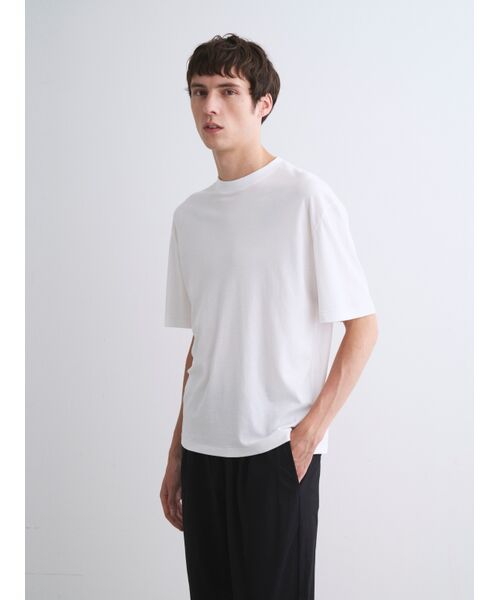 three dots / スリードッツ Tシャツ | Men's nasia interlock t-shirt | 詳細6