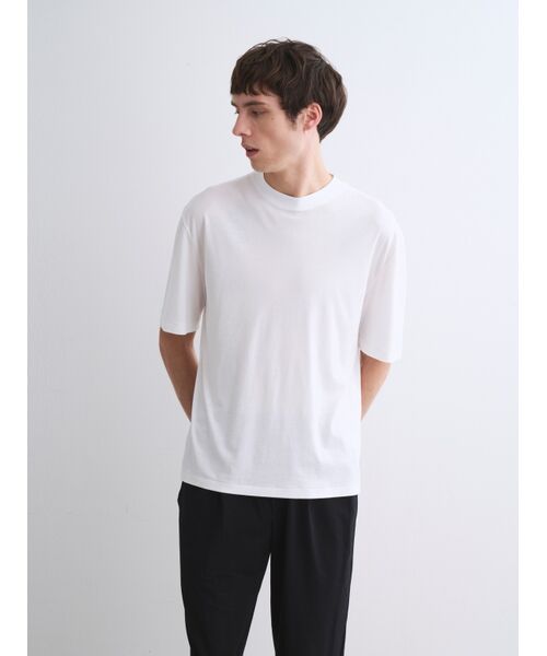 three dots / スリードッツ Tシャツ | Men's nasia interlock t-shirt | 詳細8