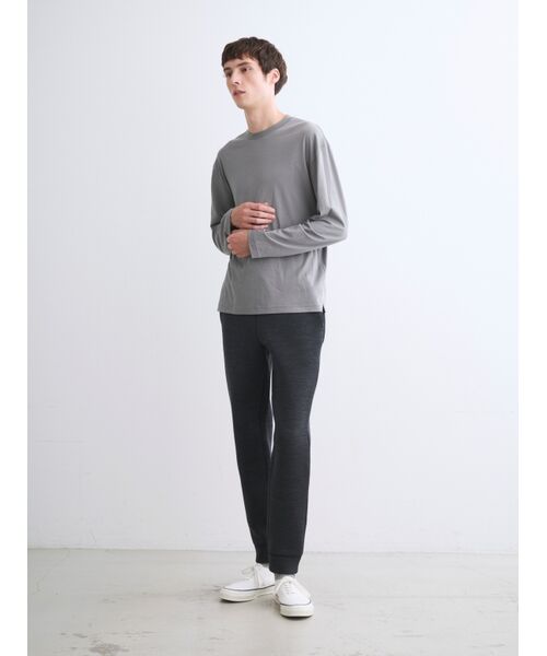 three dots / スリードッツ Tシャツ | Men's nasia interlock l/s t-shirt | 詳細10