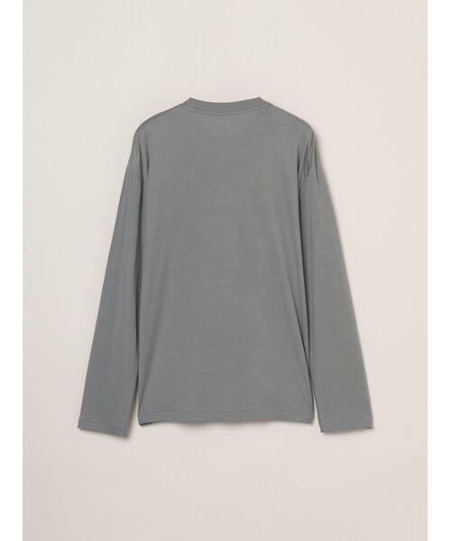 three dots / スリードッツ Tシャツ | Men's nasia interlock l/s t-shirt | 詳細1
