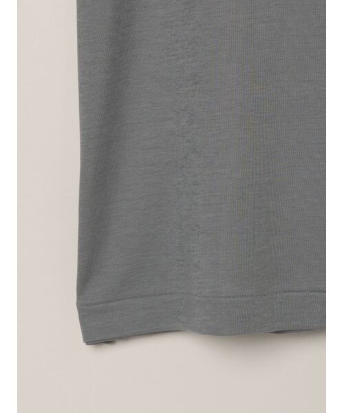 three dots / スリードッツ Tシャツ | Men's nasia interlock l/s t-shirt | 詳細4