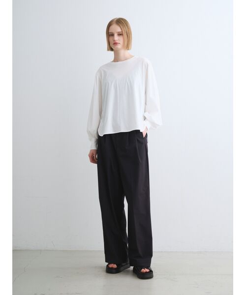 three dots / スリードッツ Tシャツ | Premium shirt jersey tuck slv T | 詳細10