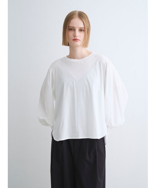 three dots / スリードッツ Tシャツ | Premium shirt jersey tuck slv T | 詳細7