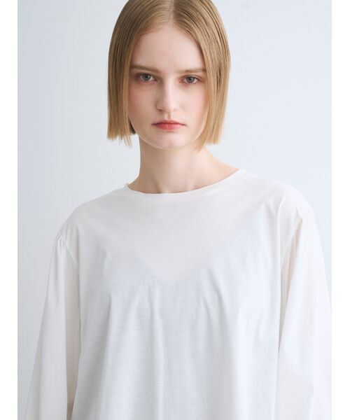 three dots / スリードッツ Tシャツ | Premium shirt jersey tuck slv T | 詳細8