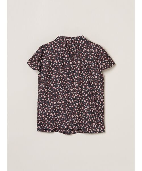 three dots / スリードッツ その他トップス | Silky twill tops | 詳細1