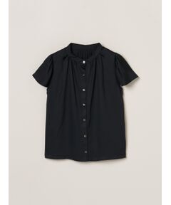 three dots / スリードッツ その他トップス | Silky twill tops