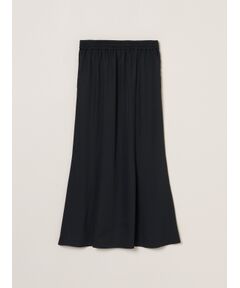 three dots / スリードッツ スカート | Silky twill nallow skirt