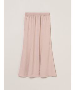 three dots / スリードッツ スカート | Silky twill nallow skirt
