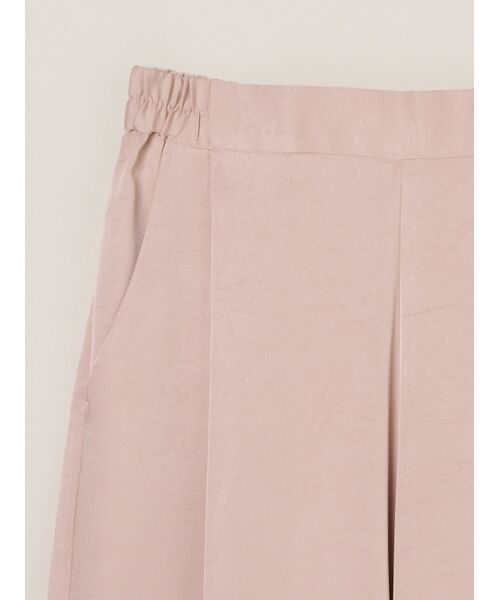 three dots / スリードッツ その他パンツ | Silky twill pants | 詳細3