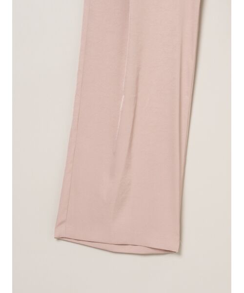 three dots / スリードッツ その他パンツ | Silky twill pants | 詳細4