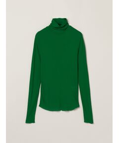 three dots / スリードッツ その他トップス | Soft see through turtle neck tee