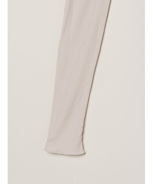 three dots / スリードッツ その他トップス | Soft see through turtle neck tee | 詳細3