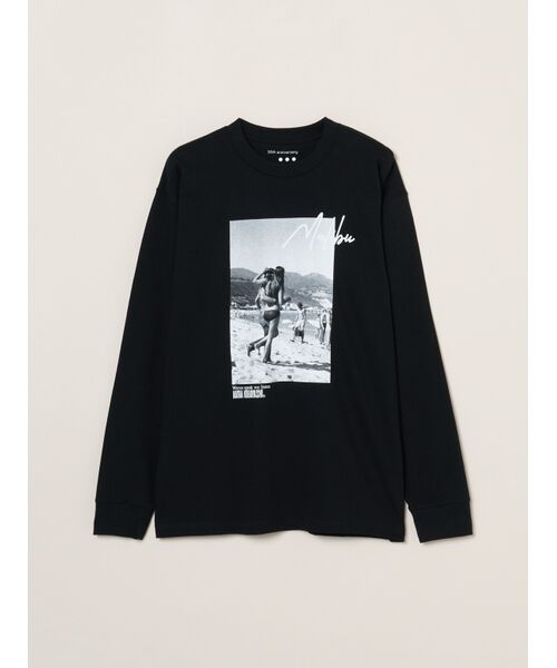 three dots/スリードッツ 【unisex】 Anniversarry long sleeve T B.WAVES SPEAK XS three dots/スリードッツ 【unisex】 Anniversarry long sleeve T B.WAVES SPEAK XS