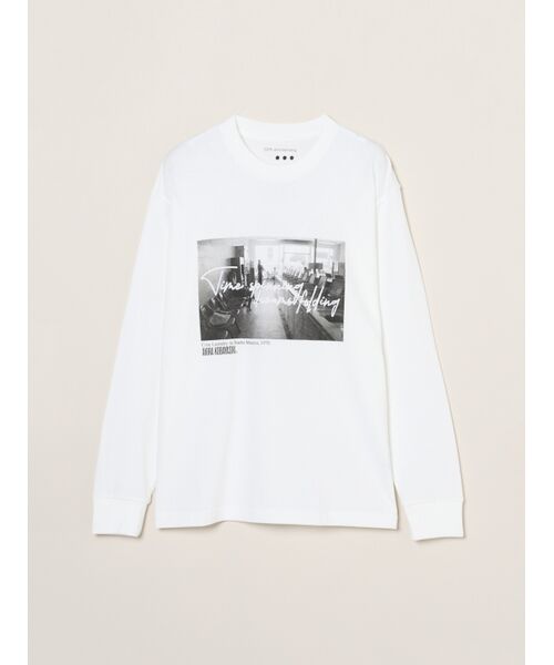 three dots/スリードッツ 【unisex】 Anniversarry long sleeve T W.COINLAUNDRY XS three dots/スリードッツ 【unisex】 Anniversarry long sleeve T W.COINLAUNDRY XS