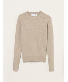 three dots / スリードッツ その他トップス | Basic sweater rib knit tee