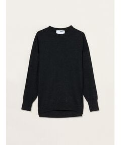 three dots / スリードッツ ニット・セーター | Lurex sweater loose pullover