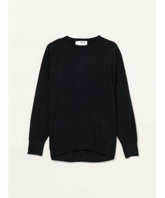 three dots / スリードッツ ニット・セーター | Basic sweater loose pullover