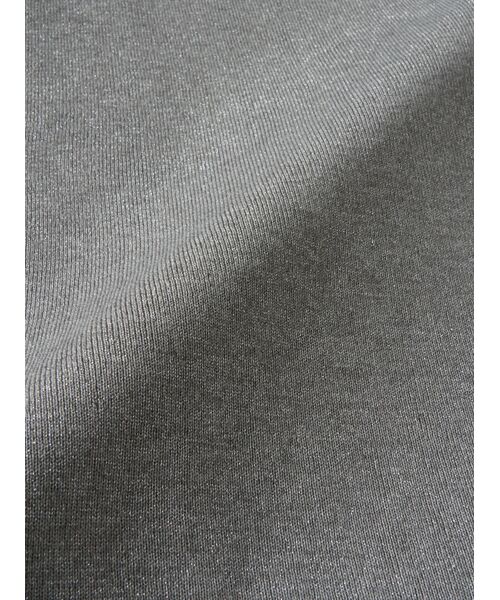 three dots / スリードッツ ニット・セーター | Lurex sweater dress | 詳細5