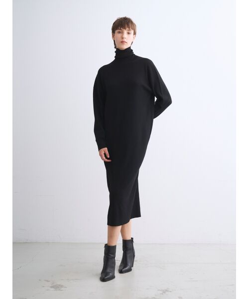 three dots / スリードッツ ニット・セーター | Basic sweater dress | 詳細10
