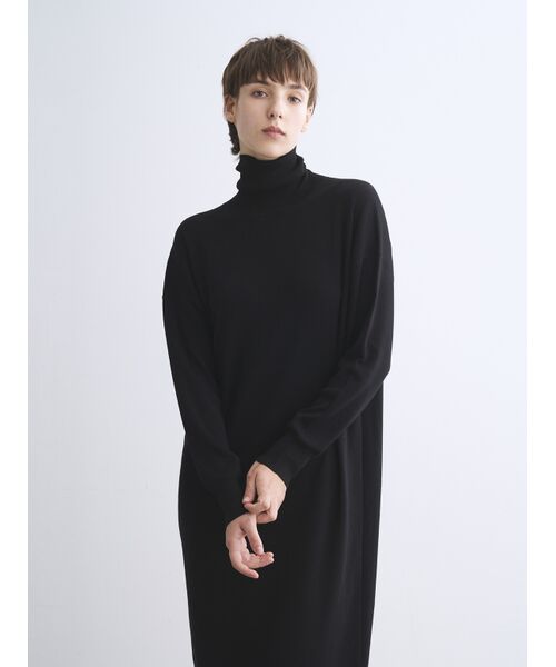 three dots / スリードッツ ニット・セーター | Basic sweater dress | 詳細6