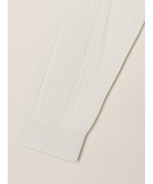 three dots / スリードッツ ニット・セーター | Men's cotton cashmere crew neck | 詳細3