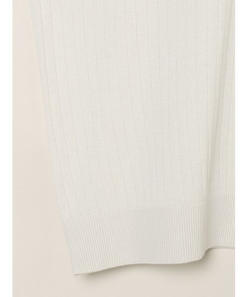 three dots / スリードッツ ニット・セーター | Men's cotton cashmere crew neck | 詳細4