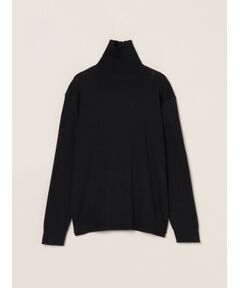 three dots / スリードッツ ニット・セーター | Men's cotton cashmere turtleneck