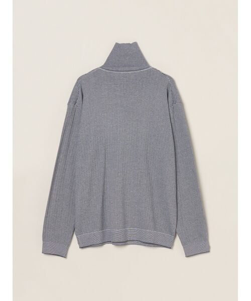 three dots / スリードッツ ニット・セーター | Men's cotton cashmere turtleneck | 詳細2