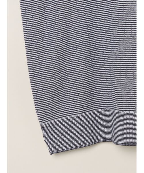 three dots / スリードッツ ニット・セーター | Men's cotton cashmere turtleneck | 詳細4