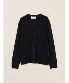 three dots / スリードッツ ニット・セーター | Men's cotton cashmere cardigan