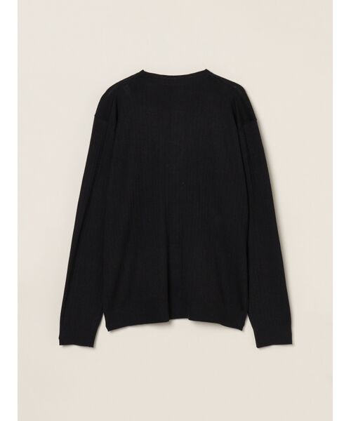 three dots / スリードッツ ニット・セーター | Men's cotton cashmere cardigan | 詳細1