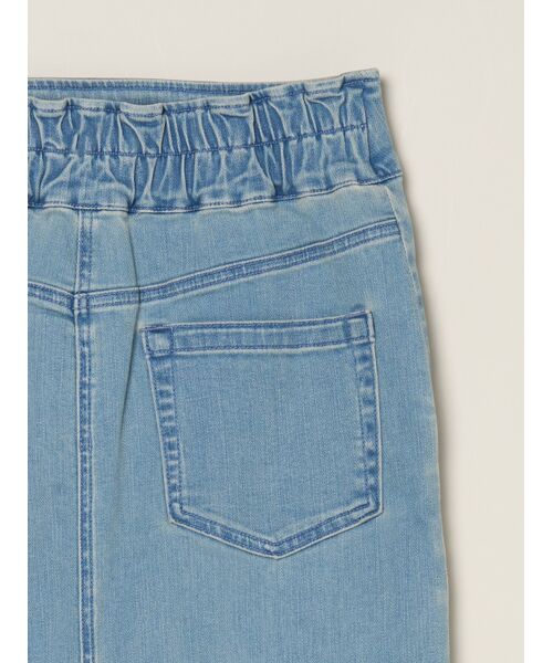 three dots / スリードッツ スカート | Denim streight skirt | 詳細4