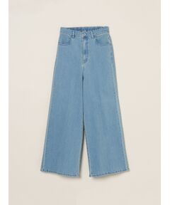 three dots / スリードッツ その他パンツ | Denim center marked baggy pants