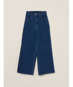 three dots / スリードッツ その他パンツ | Denim center marked baggy pants