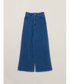 three dots / スリードッツ その他パンツ | Denim center marked baggy pants