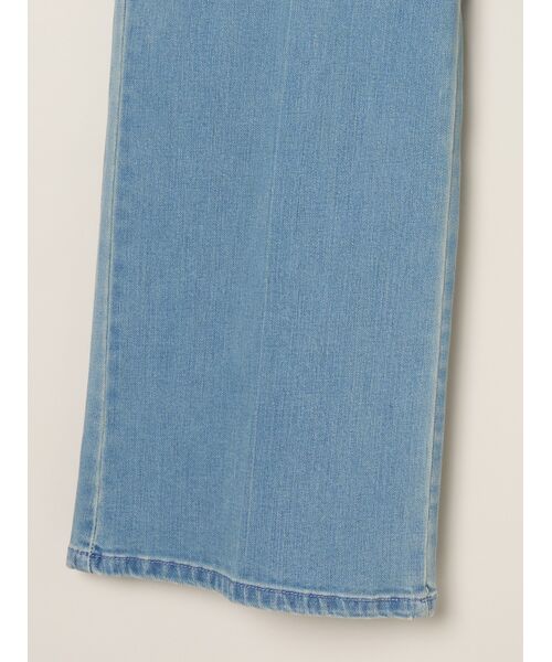 three dots / スリードッツ その他パンツ | Denim center marked baggy pants | 詳細4