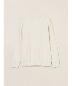 three dots / スリードッツ その他トップス | Men's herringbone terry sweat