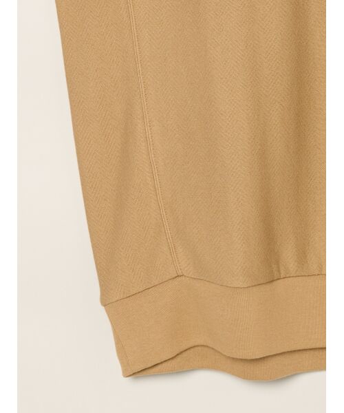 three dots / スリードッツ その他トップス | Men's herringbone terry sweat | 詳細4